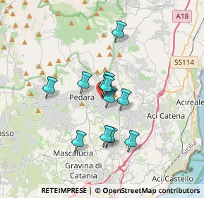 Mappa SP8iii, 95039 Trecastagni CT, Italia (2.81167)