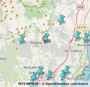 Mappa SP8iii, 95039 Trecastagni CT, Italia (7.00429)