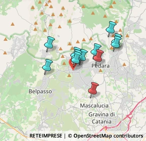 Mappa Via Bertini, 95030 Nicolosi CT, Italia (3.0125)