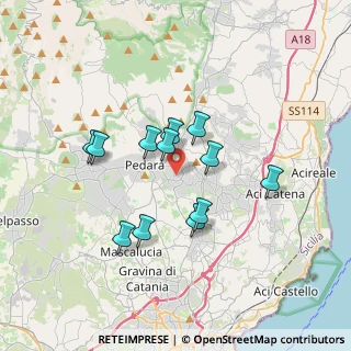 Mappa Via Matteotti, 95039 Trecastagni CT, Italia (3.2925)