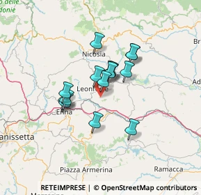 Mappa 94010 Assoro EN, Italia (10.85533)