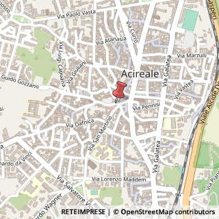 Mappa Piazza marconi 4, 95024 Acireale, Catania (Sicilia)