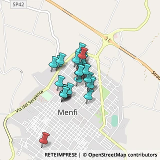 Mappa Via Lussemburgo, 92013 Menfi AG, Italia (0.27037)