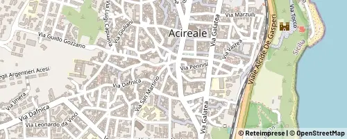 Mappa Acireale
