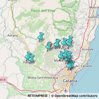 Mappa Contrada Cisterna Reggina, 95032 Belpasso CT, Italia (6.955)