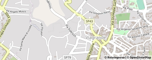 Mappa Viagrande
