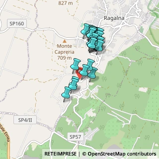 Mappa Via Pietro Micca, 95030 Ragalna CT, Italia (0.91034)