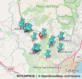 Mappa Via Pietro Micca, 95030 Ragalna CT, Italia (6.81526)