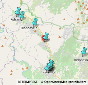 Mappa Via Caduti di Via Fani, 95038 Santa Maria di Licodia CT, Italia (5.55273)