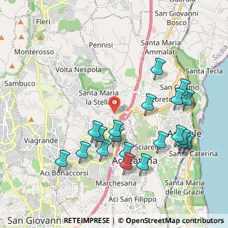 Mappa SP 165, 95025 Aci Sant'Antonio CT, Italia (2.444)