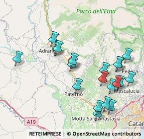 Mappa Str. Vicinale di Mezzo, 95038 Santa Maria di Licodia CT, Italia (9.591)