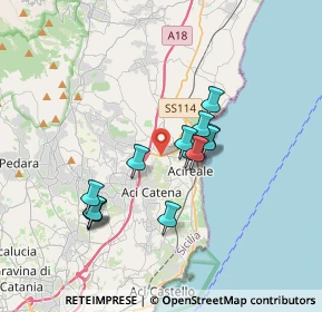 Mappa Viale Colombo Cristoforo, 95024 Acireale CT, Italia (3.28)