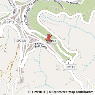 Mappa Via Armando Diaz, 19, 94010 Centuripe, Enna (Sicilia)