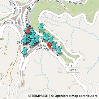 Mappa Via Lazio, 94010 Centuripe EN, Italia (0.23)