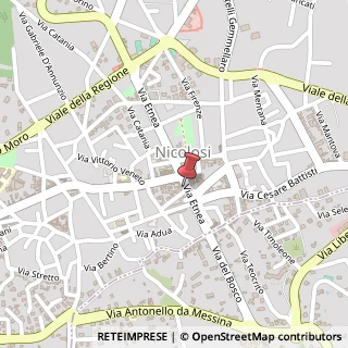 Mappa Via Etnea, 59/A, 95030 Nicolosi, Catania (Sicilia)
