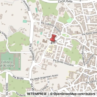 Mappa Piazza S. Francesco, 2, 95024 Acireale, Catania (Sicilia)