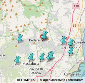 Mappa Corso Europa, 95039 Trecastagni CT, Italia (4.24182)