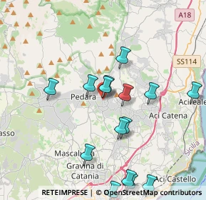 Mappa Corso Europa, 95039 Trecastagni CT, Italia (4.64533)