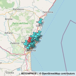 Mappa Via Molino, 95024 Acireale CT, Italia (9.85867)