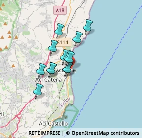 Mappa Via Molino, 95024 Acireale CT, Italia (2.7)