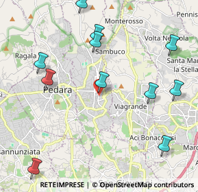 Mappa Via Giuseppe Garibaldi, 95039 Trecastagni CT, Italia (2.8)