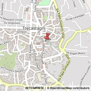 Mappa Via Giuseppe Garibaldi, 6, 95039 Trecastagni, Catania (Sicilia)