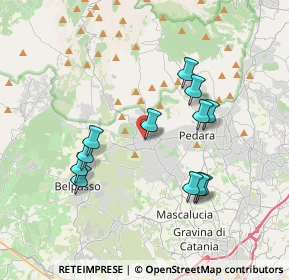 Mappa Via Giuseppe Garibaldi, 95030 Nicolosi CT, Italia (3.91583)