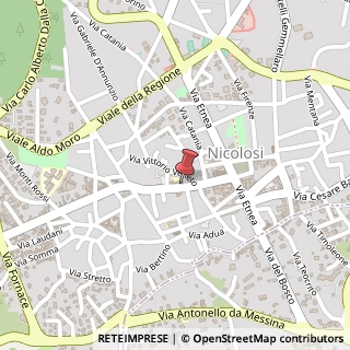 Mappa Via g. garibaldi 17, 95030 Nicolosi, Catania (Sicilia)