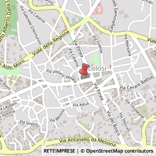 Mappa Via Giuseppe Garibaldi, 8, 95030 Nicolosi, Catania (Sicilia)