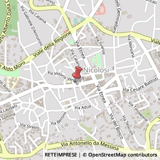 Mappa Via Giuseppe Garibaldi, 30, 95030 Nicolosi, Catania (Sicilia)
