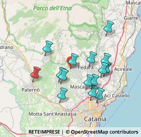 Mappa Via Giovanni Verga, 95030 Nicolosi CT, Italia (7.356)