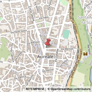 Mappa Corso Umberto I, 10, 95024 Acireale, Catania (Sicilia)
