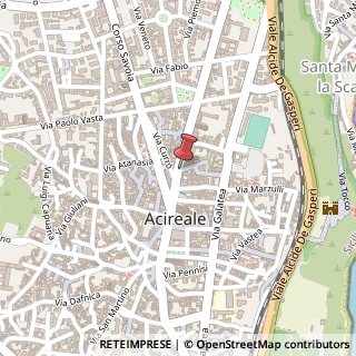 Mappa Corso Umberto, 34, 95024 Acireale, Catania (Sicilia)