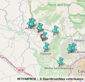 Mappa Via Michele Leonardi Greco, 95038 Santa Maria di Licodia CT, Italia (7.05818)