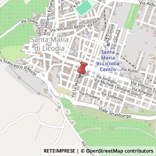 Mappa Via La Marmora, 32, 95038 Santa Maria di Licodia, Catania (Sicilia)