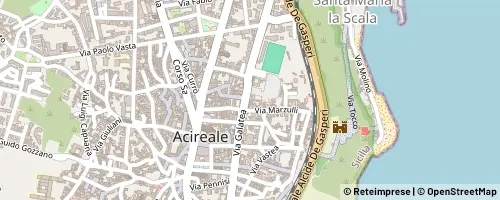Mappa Acireale