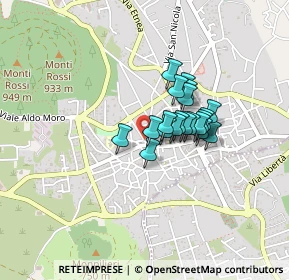 Mappa Via G. Milana, 95030 Nicolosi CT, Italia (0.306)