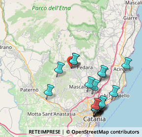 Mappa Via G. Milana, 95030 Nicolosi CT, Italia (10.085)