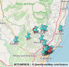 Mappa Via G. Milana, 95030 Nicolosi CT, Italia (9.796)