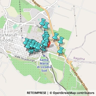 Mappa Via Dei Mirti, 95038 Santa Maria di Licodia CT, Italia (0.32857)