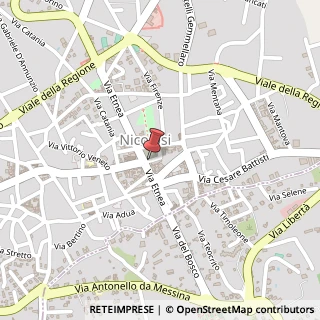 Mappa Piazza Vittorio Emanuele, 24, 95030 Nicolosi CT, Italia, 95030 Nicolosi, Catania (Sicilia)