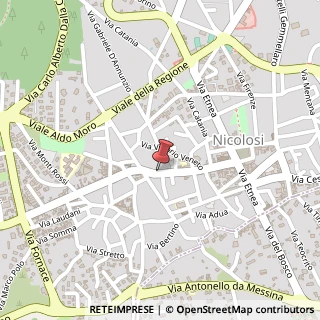 Mappa Via Giuseppe Garibaldi, 127, 95030 Nicolosi, Catania (Sicilia)