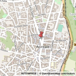Mappa Corso Savoia, 15, 95024 Acireale, Catania (Sicilia)