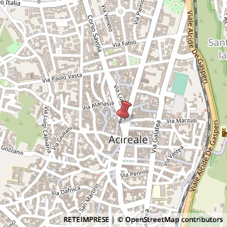 Mappa Corso Savoia,  1, 95024 Acireale, Catania (Sicilia)
