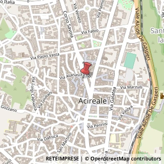 Mappa Corso Savoia, 31, 95024 Acireale, Catania (Sicilia)