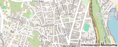 Mappa Acireale