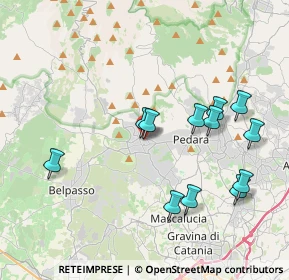 Mappa Via Padovano, 95030 Nicolosi CT, Italia (4.44667)