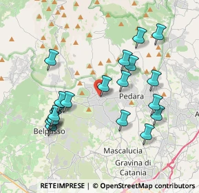 Mappa Via Padovano, 95030 Nicolosi CT, Italia (4.354)