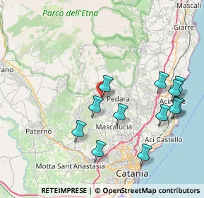 Mappa Via Padovano, 95030 Nicolosi CT, Italia (9.36083)