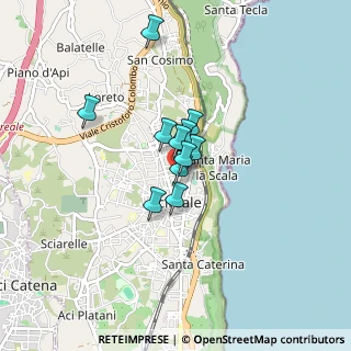 Mappa Via Tono, 95024 Acireale CT, Italia (0.57)